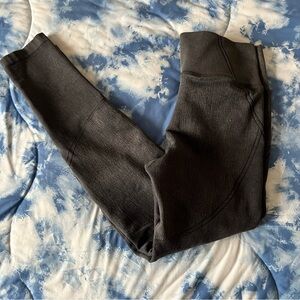 Aerie offline grey ribbed leggings. Size S